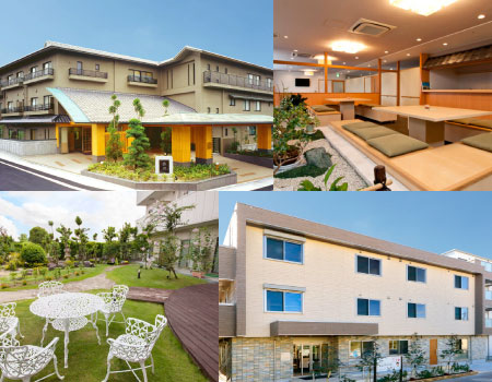 フロンティアの介護の施設数