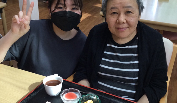 山梨の介護求人 母の日