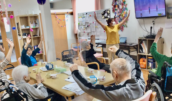 山梨の介護求人 体操