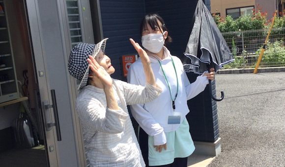 山梨の介護求人 紫外線対策