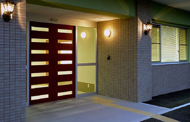 もりやまの憩 玄関