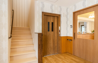 なりたの憩 玄関