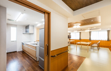 なりたの憩 廊下