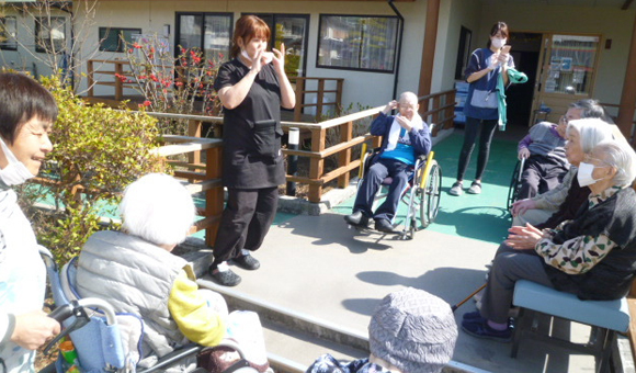 山梨の介護求人 撮影会