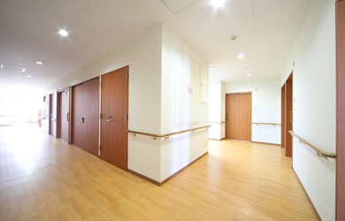 さかいの憩 廊下