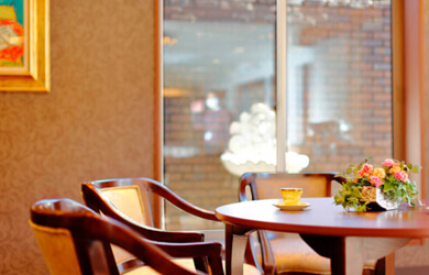 とよとみの憩 食堂