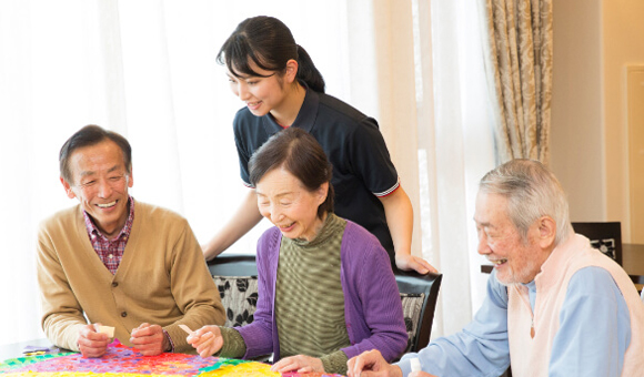 長野の介護求人 レクリエーション風景