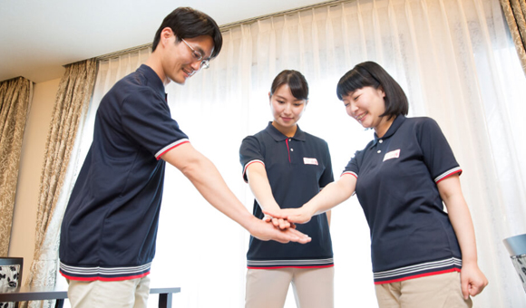 長野の介護求人 スタッフ連携
